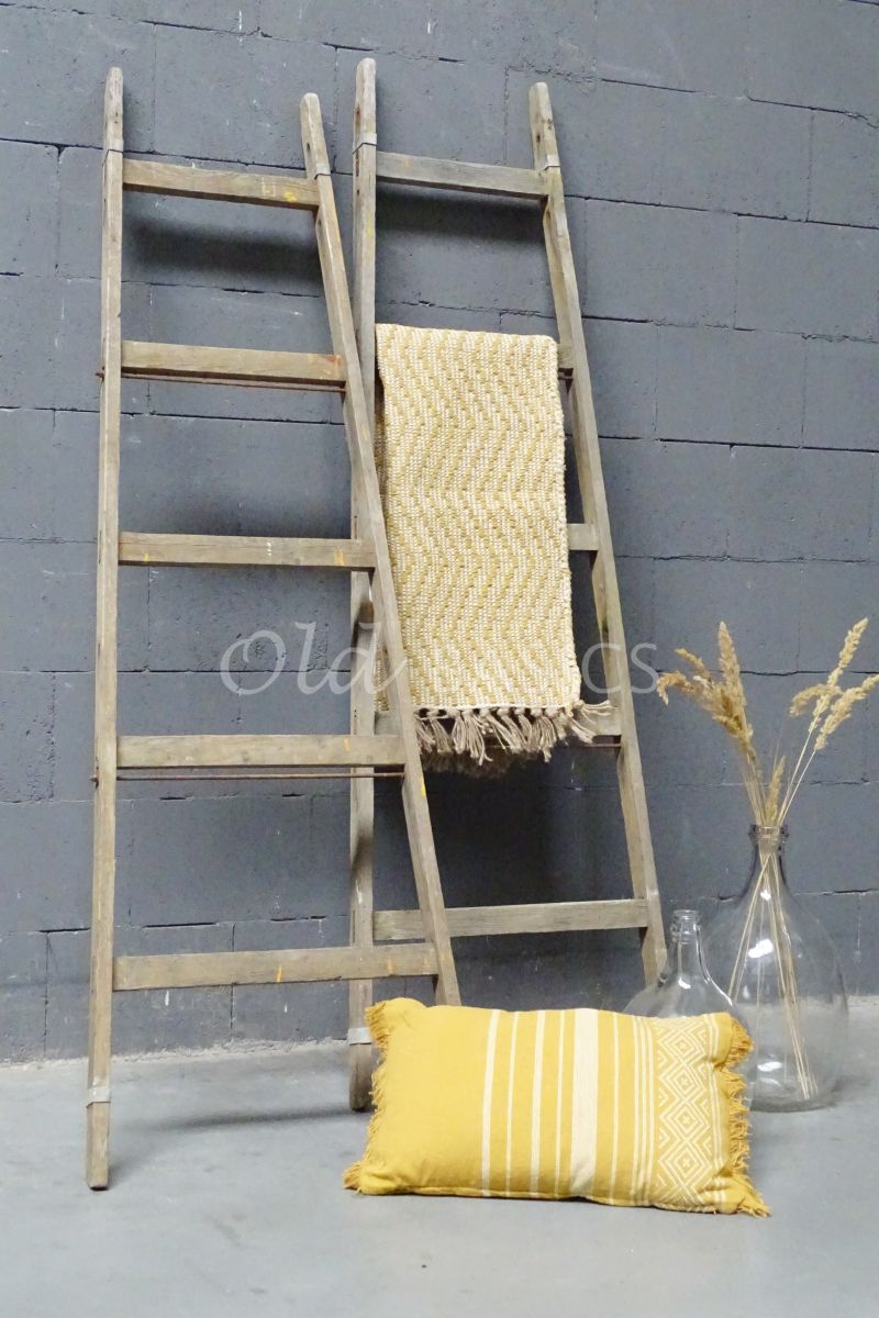 Houten ladder, naturel, materiaal hout
